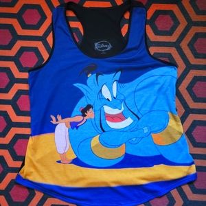 Disney Aladdin and Genie tank top